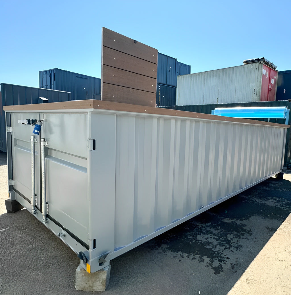20ft Portable Container Swimming Pool | Caribbean Blue Outdoor Swimming Pool image 0