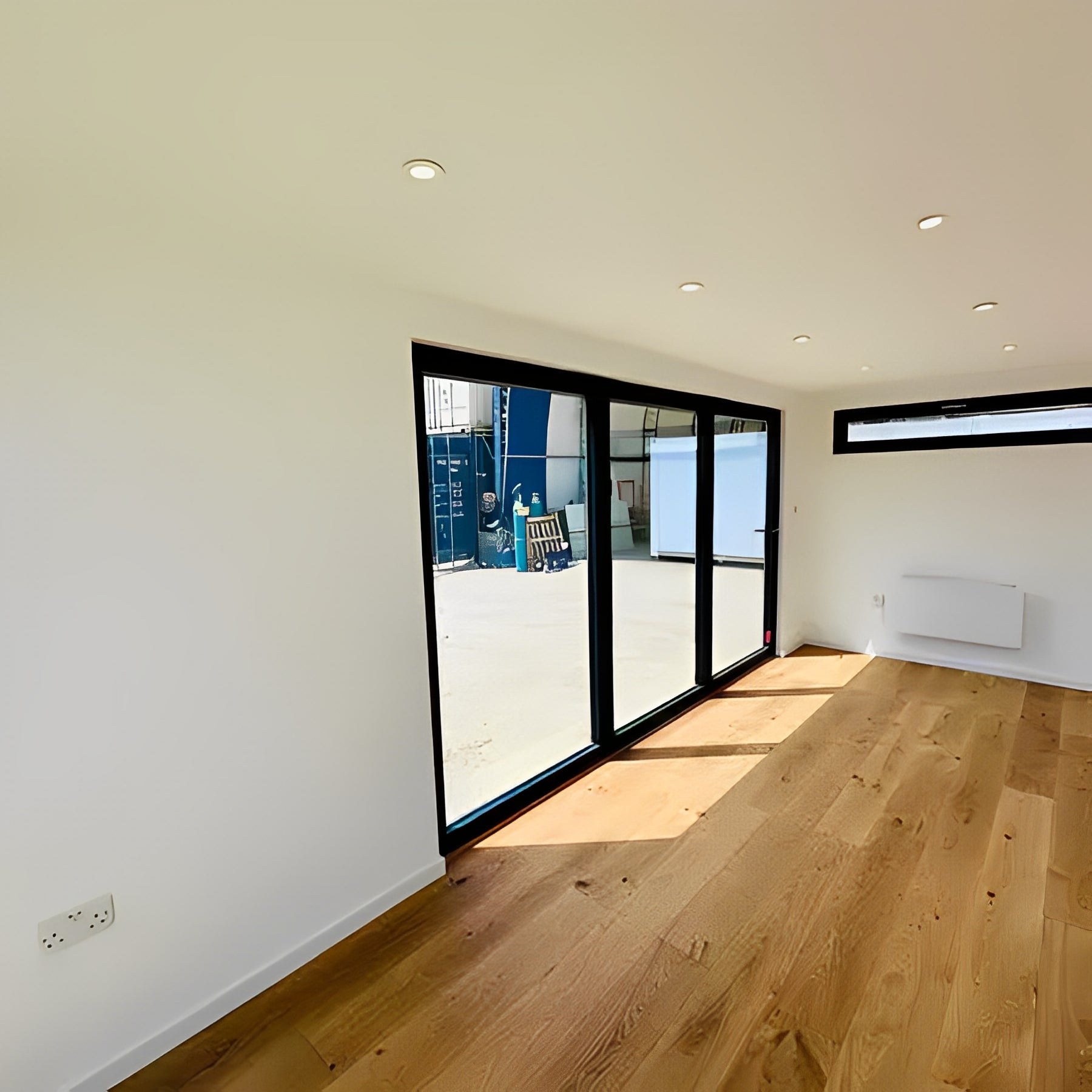 20ft x 8ft Custom Shipping Container Converted Office | Portable Building | Garden Office image 11