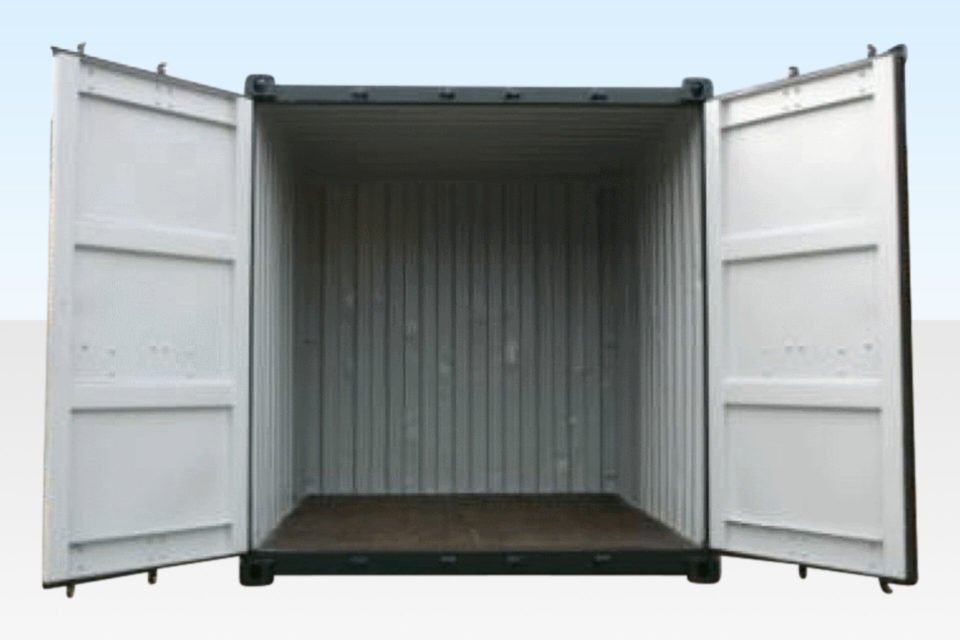 10Ft Cut Down Used Container image 3