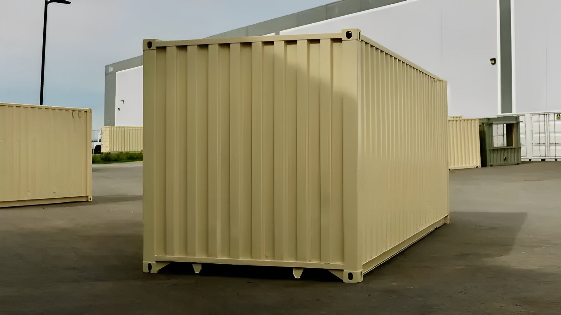 24ft Storage Container With Roll-Up Door image 2