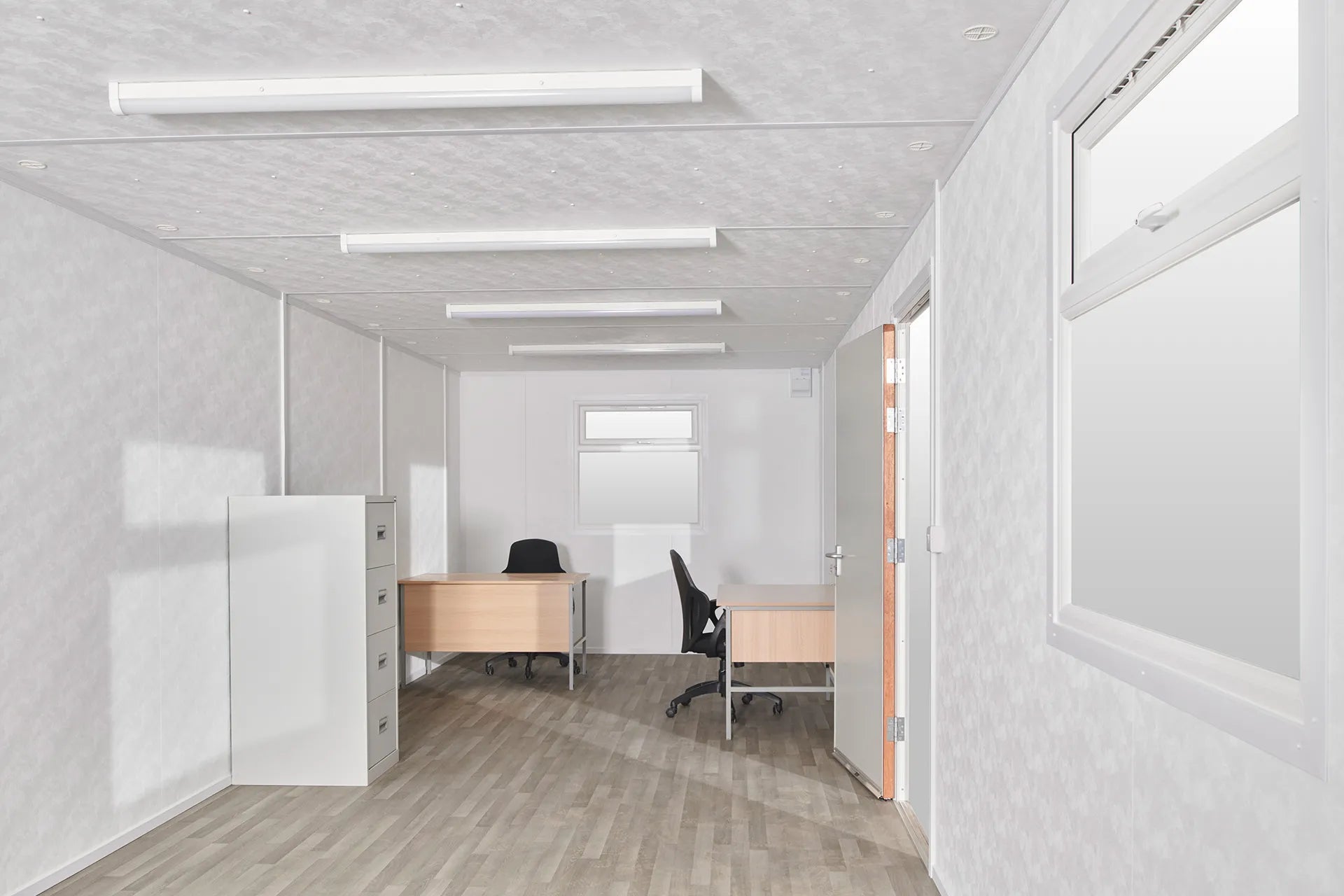 32Ft x 10Ft Jackleg Plastisol Office Cabin image 2