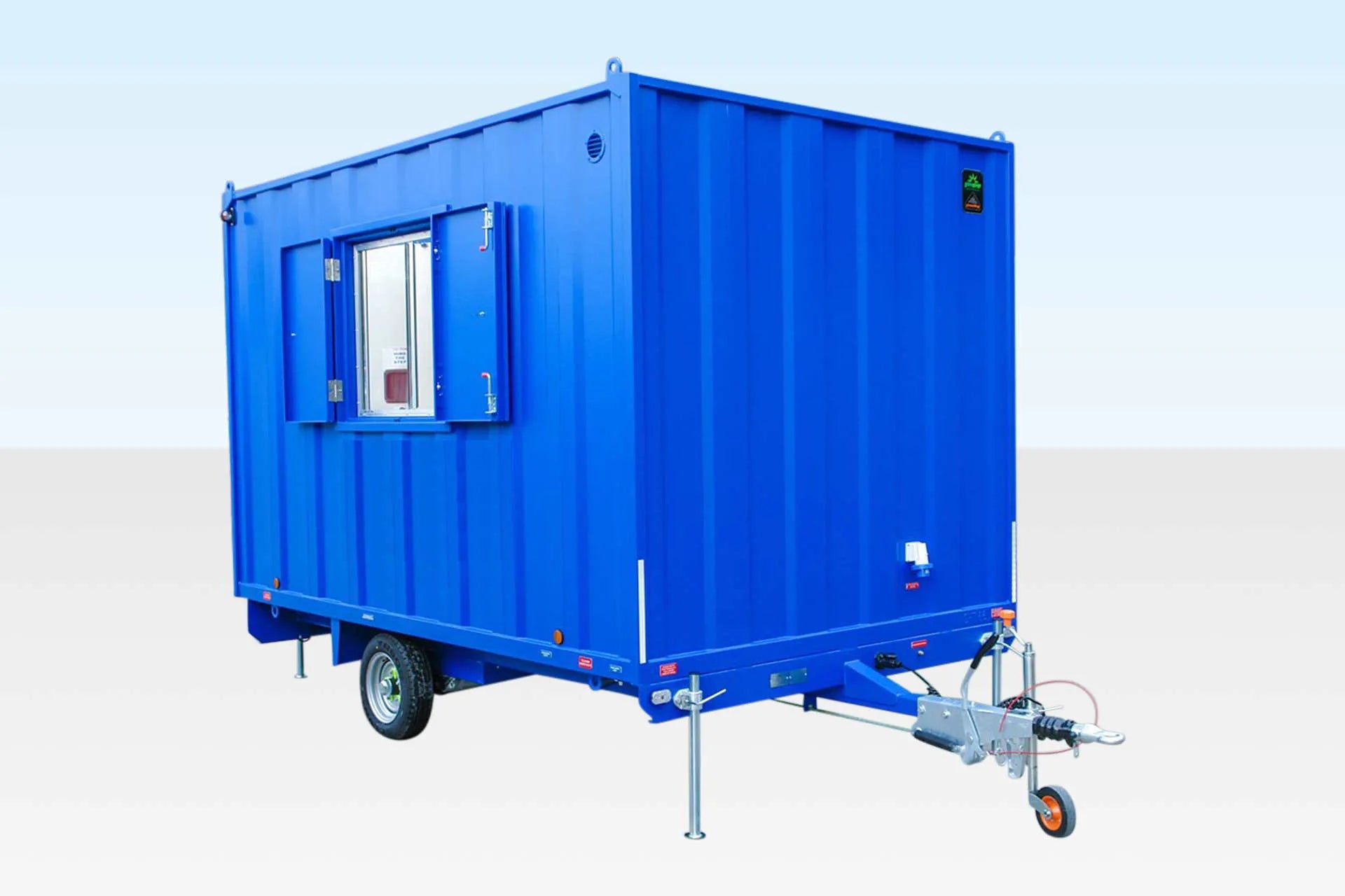 12Ft x 7Ft 6in Steel Mobile Anti-Vandal Office Cabin image 0