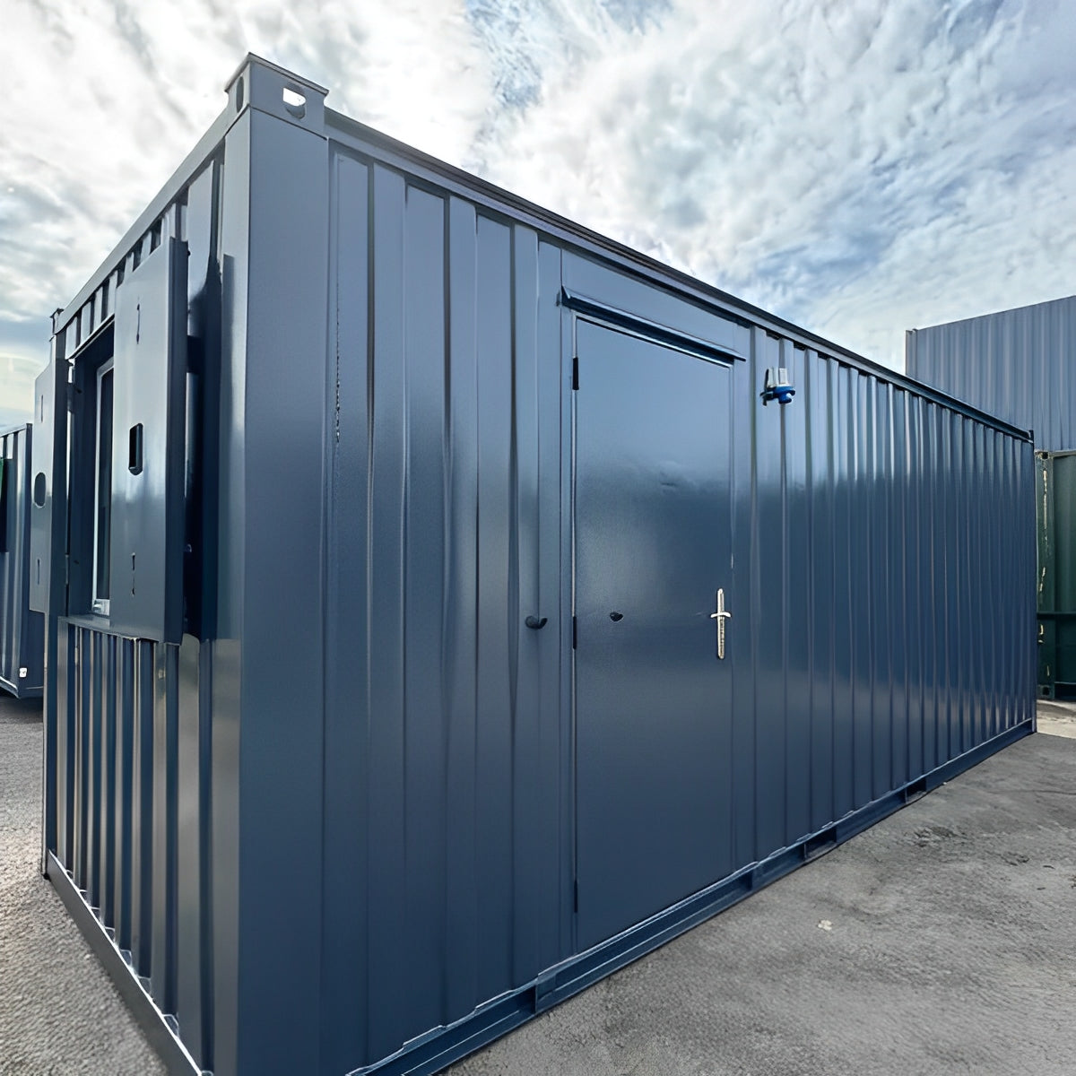 21ft x 8ft Custom Cabin Office / Canteen | Picture Windows | Portable Building image 0