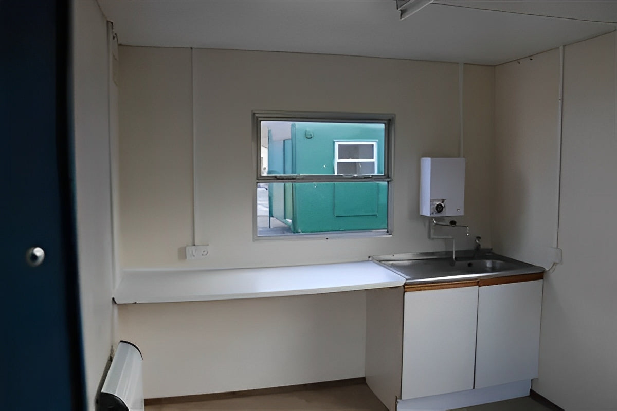12Ft x 8Ft Steel Anti-Vandal Canteen Cabin image 2