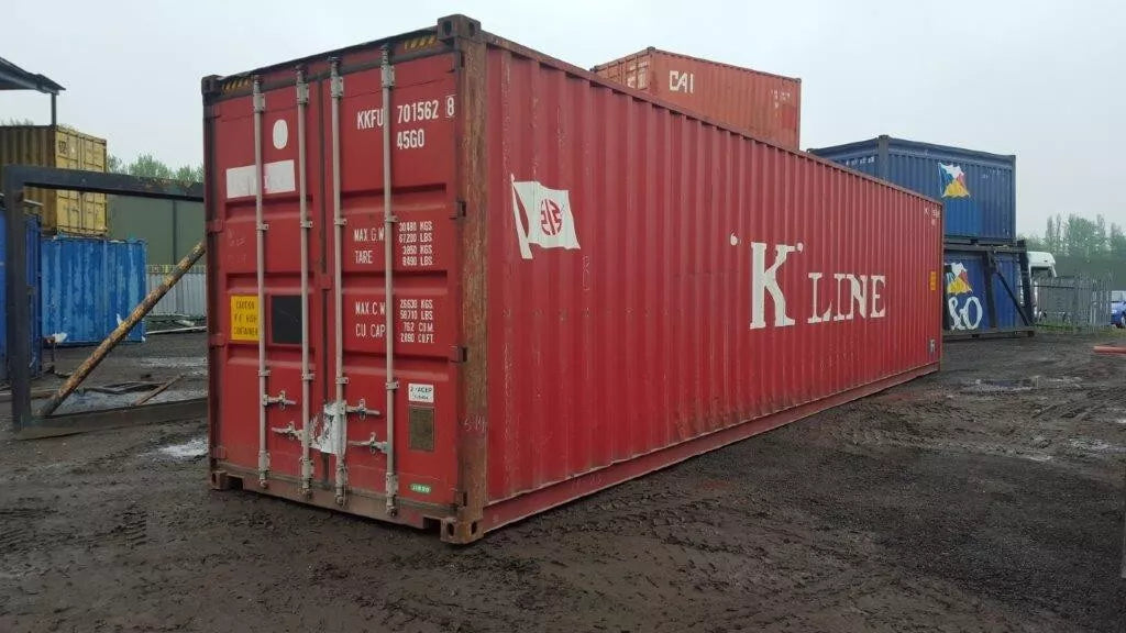 40ft x 8ft shipping container – nationwide delivery image 0