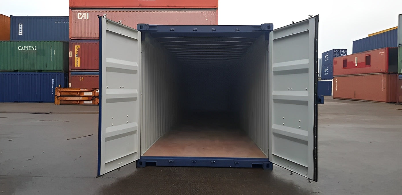 40Ft X 8Ft Used Shipping Container Open Top image 2