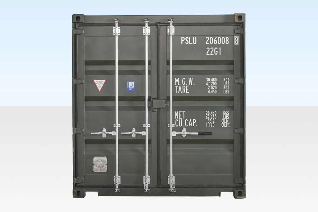 20Ft Shipping Container (One Trip) – Dark Green image 5
