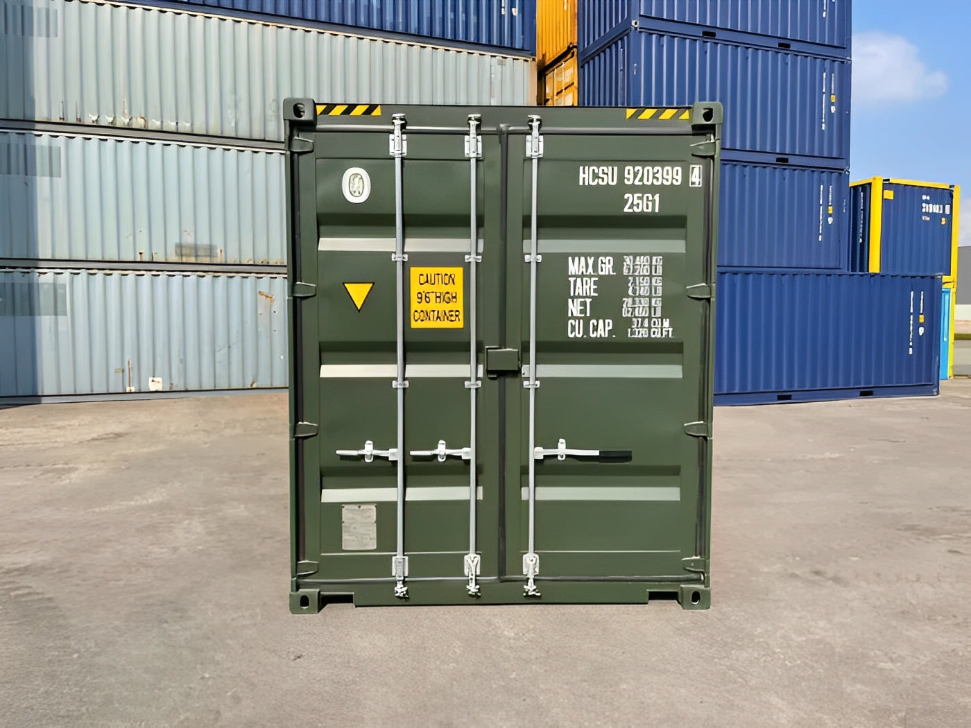 20Ft High Cube Container – One Trip (9FT 6′ High) image 1