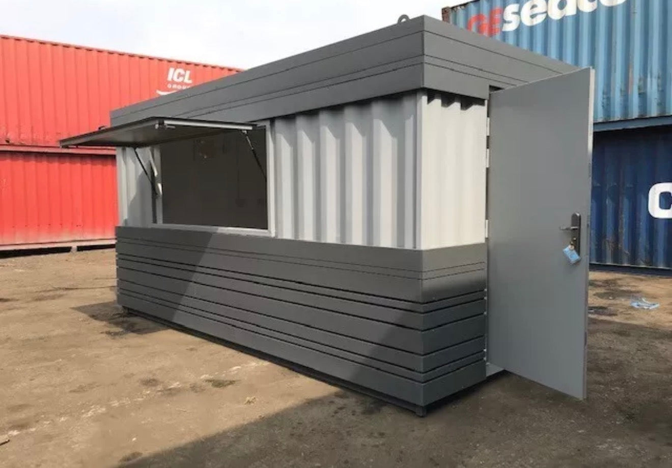 16ft x 8ft shipping container - street food/coffee shop/food