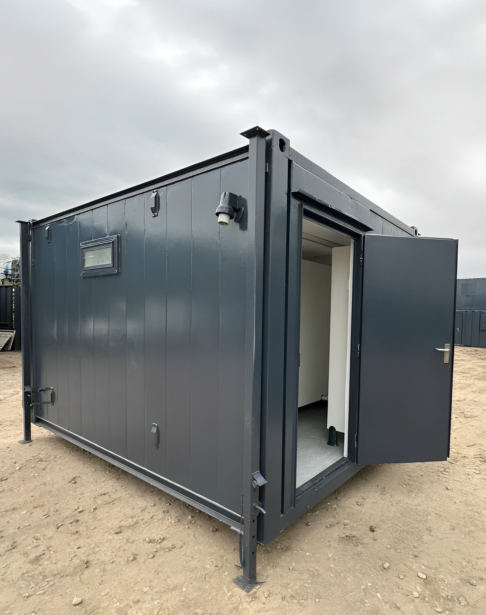 12 x 9ft Anti Vandal 2 + 1 Toilet Block image 0