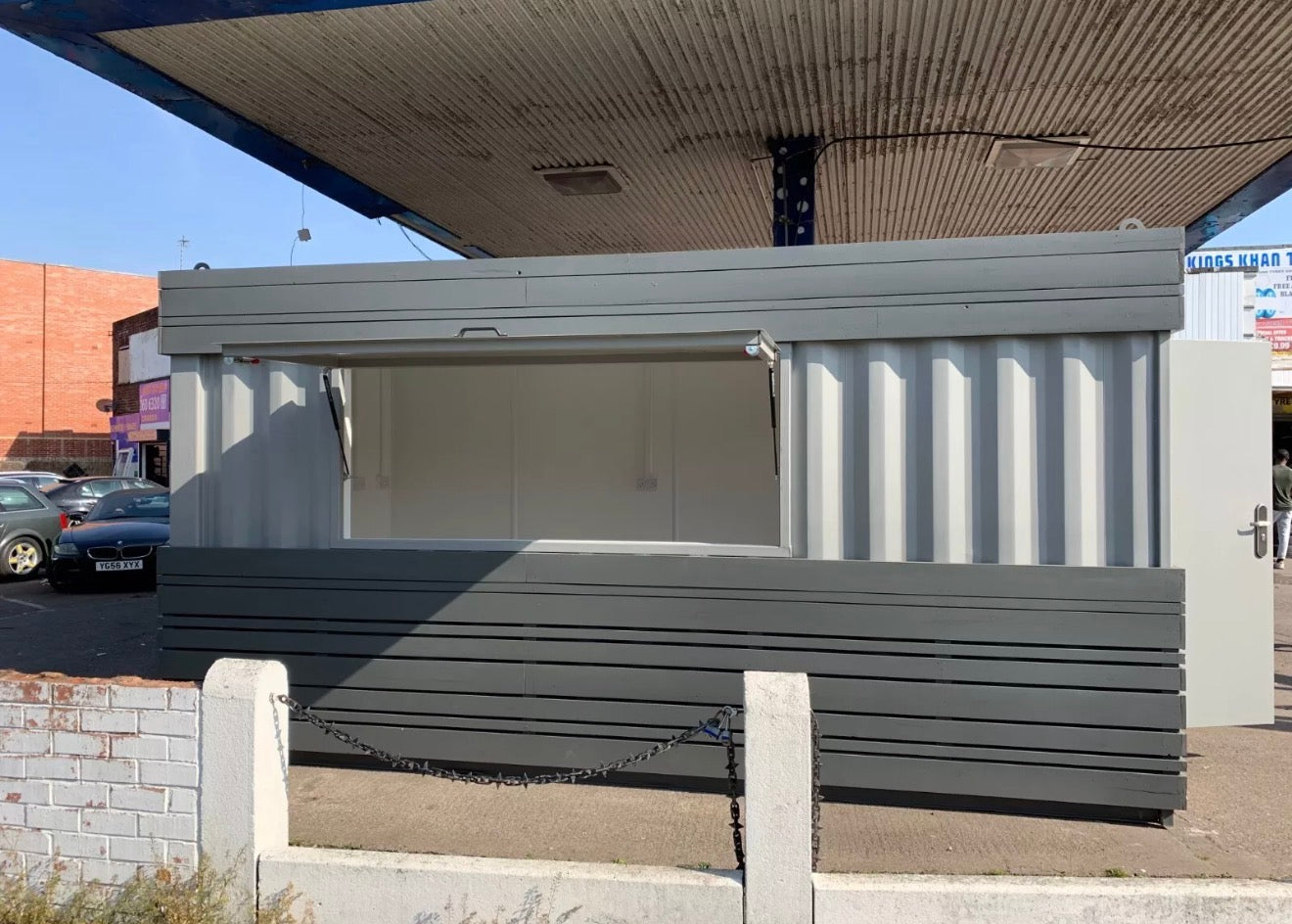 16ft x 8ft shipping container - street food/coffee shop/food