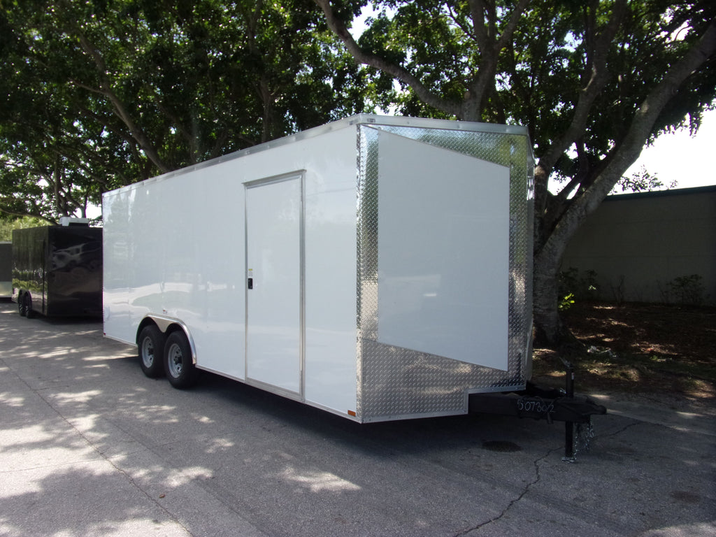 Hook & Line 8.5 x 20 Enclosed 10k Trailer cargo