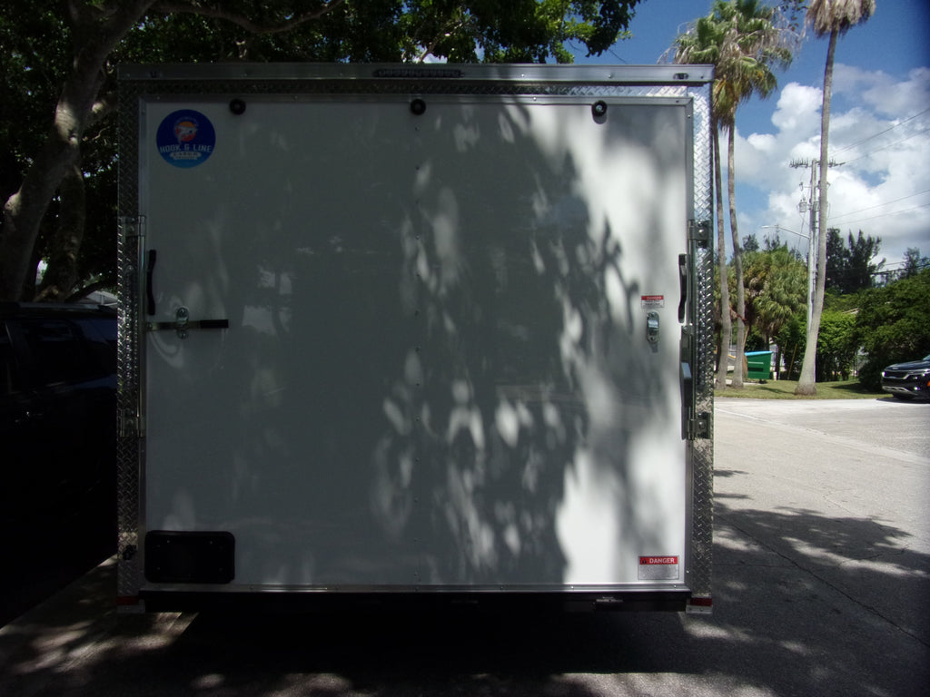 New 2026 Hook & Line 8.5 x 20 Enclosed 10k  Trailer cargo