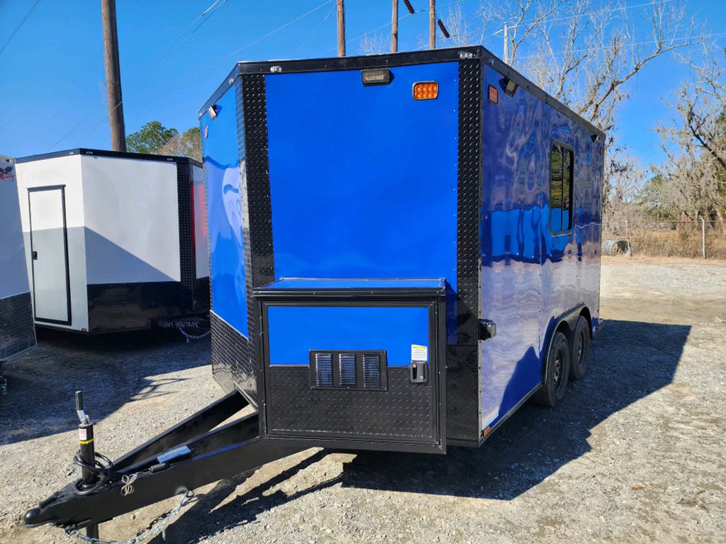 Fiber Splicing Trailer 8.5x12 cargo telecom unit