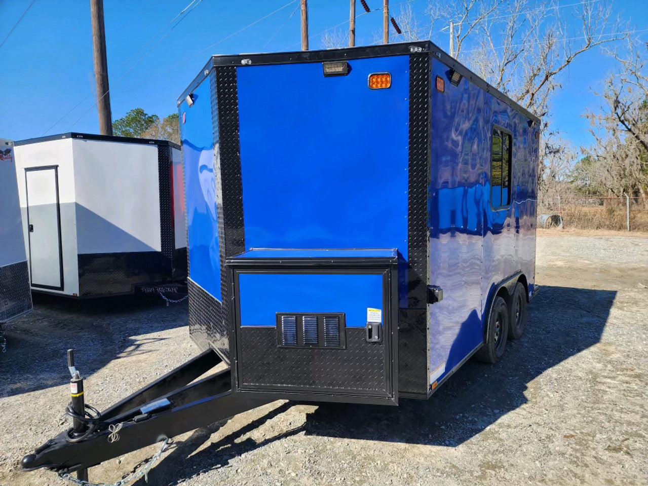 Fiber Splicing Trailer 8.5x12 cargo telecom unit