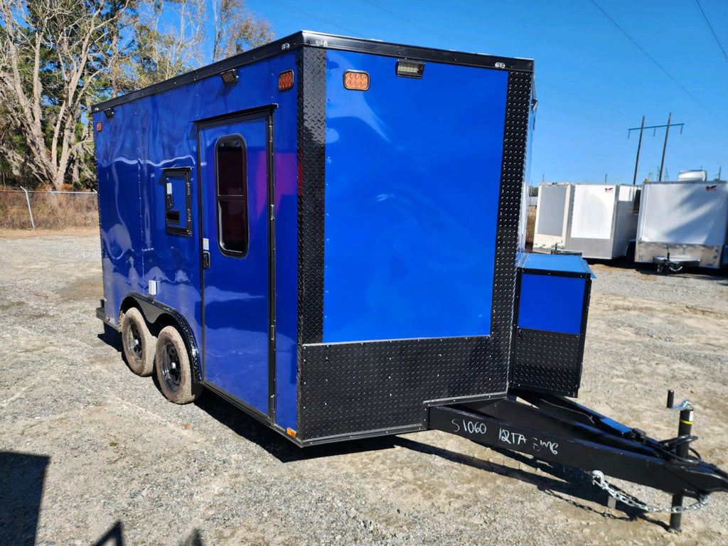 Fiber Splicing Trailer 8.5x12 cargo telecom unit