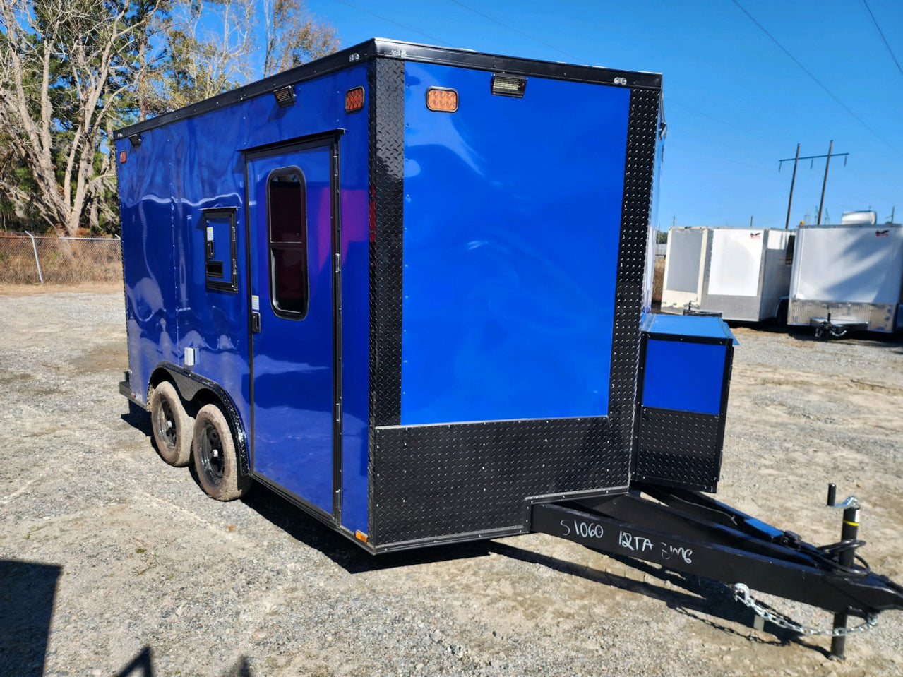 Fiber Splicing Trailer 8.5x12 cargo telecom unit