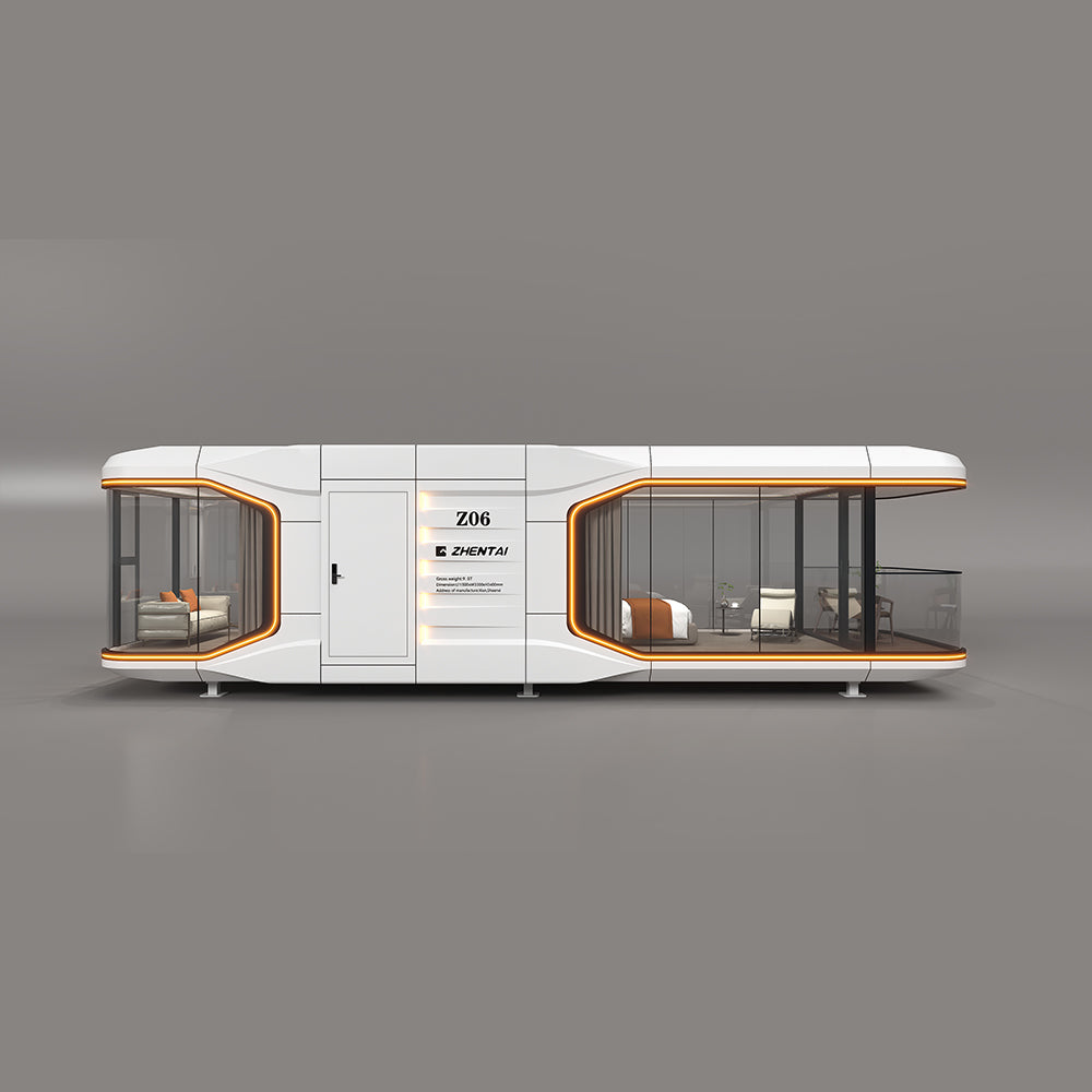 mobile prefab capsule house