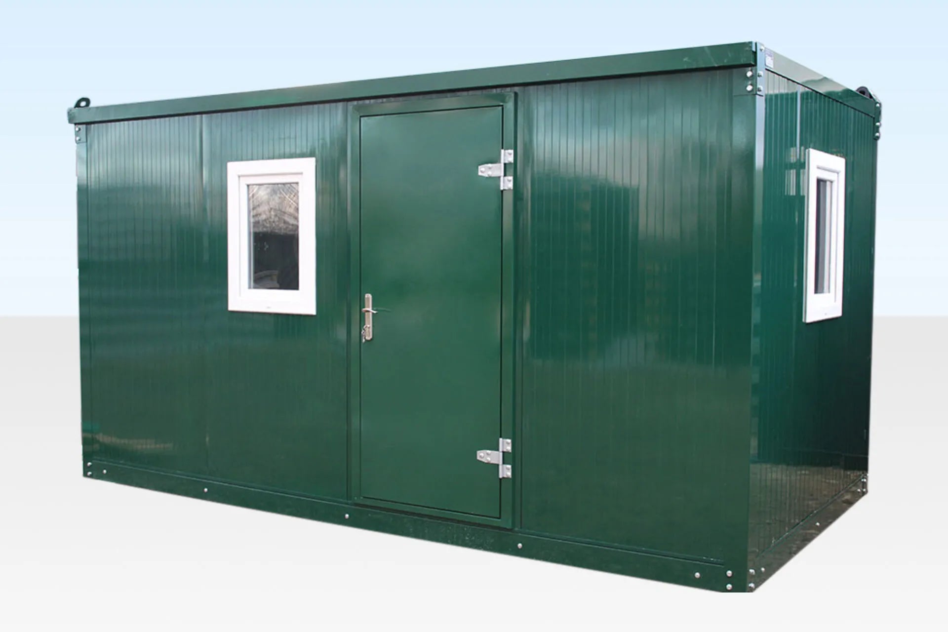 4.3m X 2.3m Flat Packed Office Cabin image 1