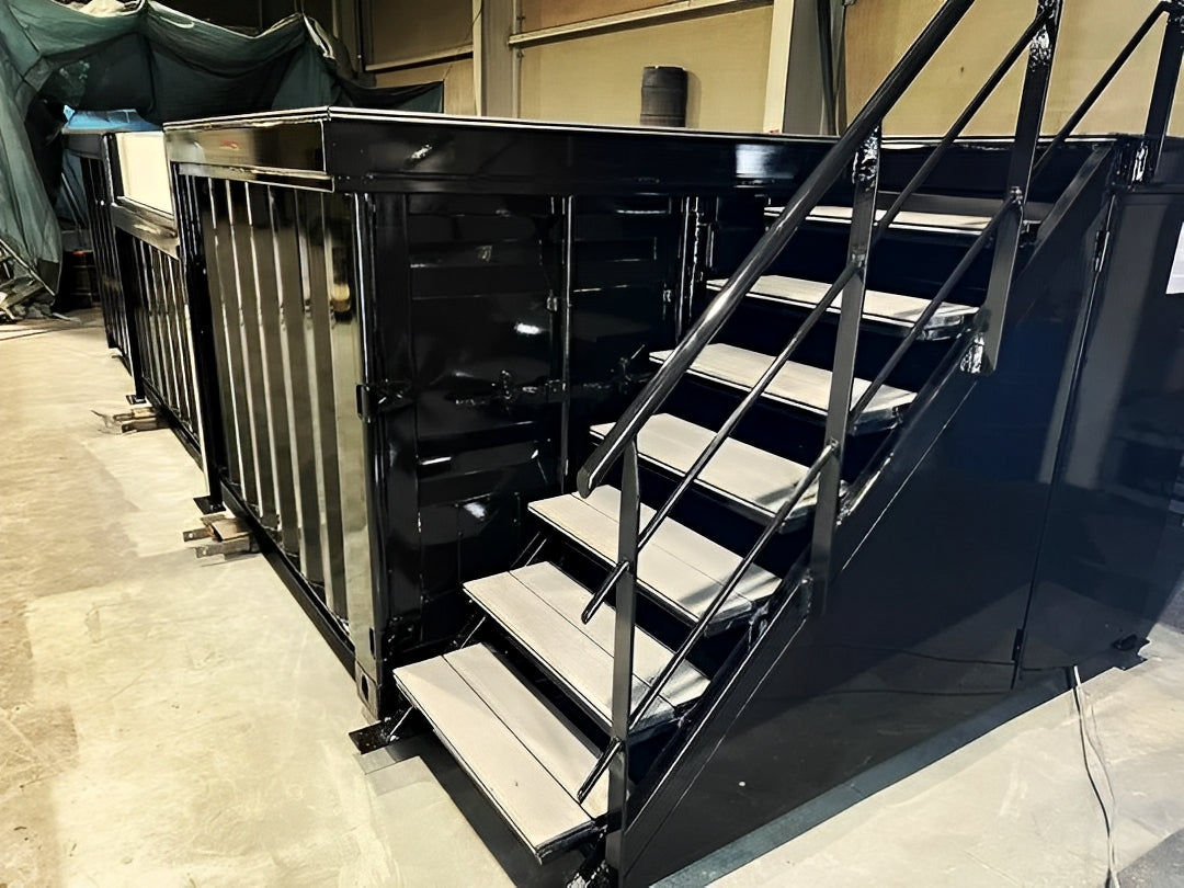 20ft Shipping Container Swimming Pool with Convenient Side Staircase image 2