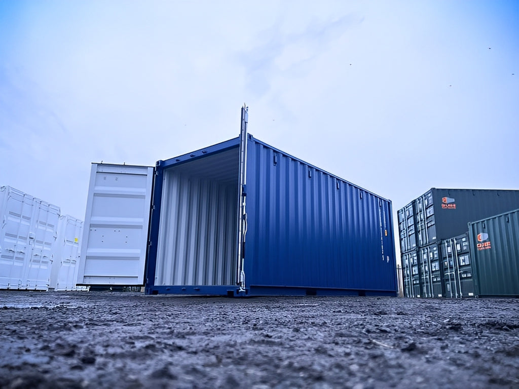 20Ft Shipping Container (One Trip) – Blue image 4