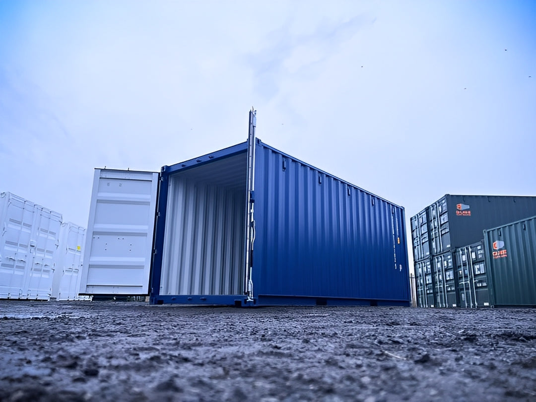 20Ft Shipping Container (One Trip) – Blue image 4