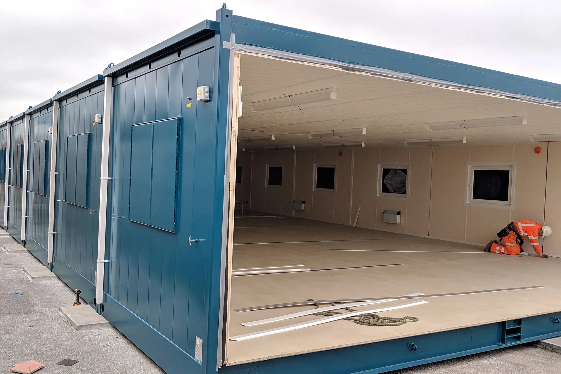 (3 Bay) Anti-Vandal Modular Building image 1