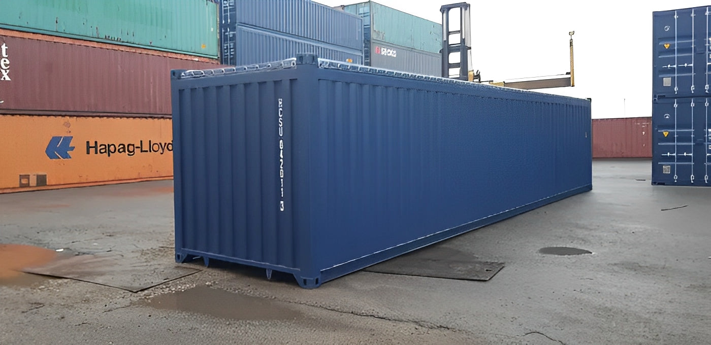40Ft X 8Ft Used Shipping Container Open Top image 1