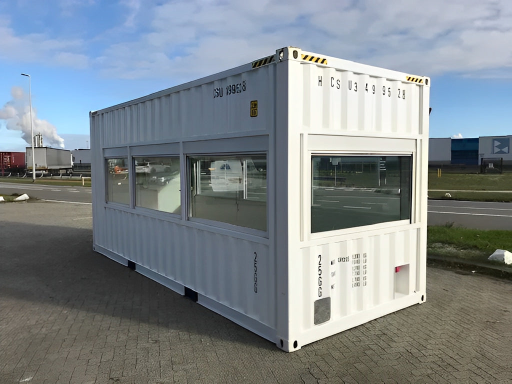 20ft High Cube Fixed Glazing Observation Container image 0
