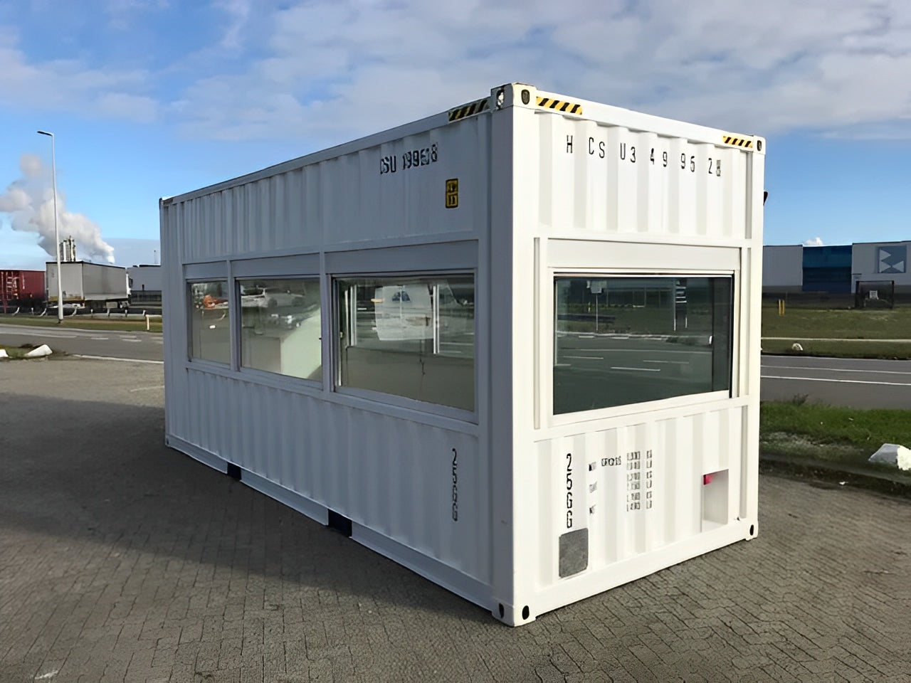 20ft High Cube Fixed Glazing Observation Container image 0