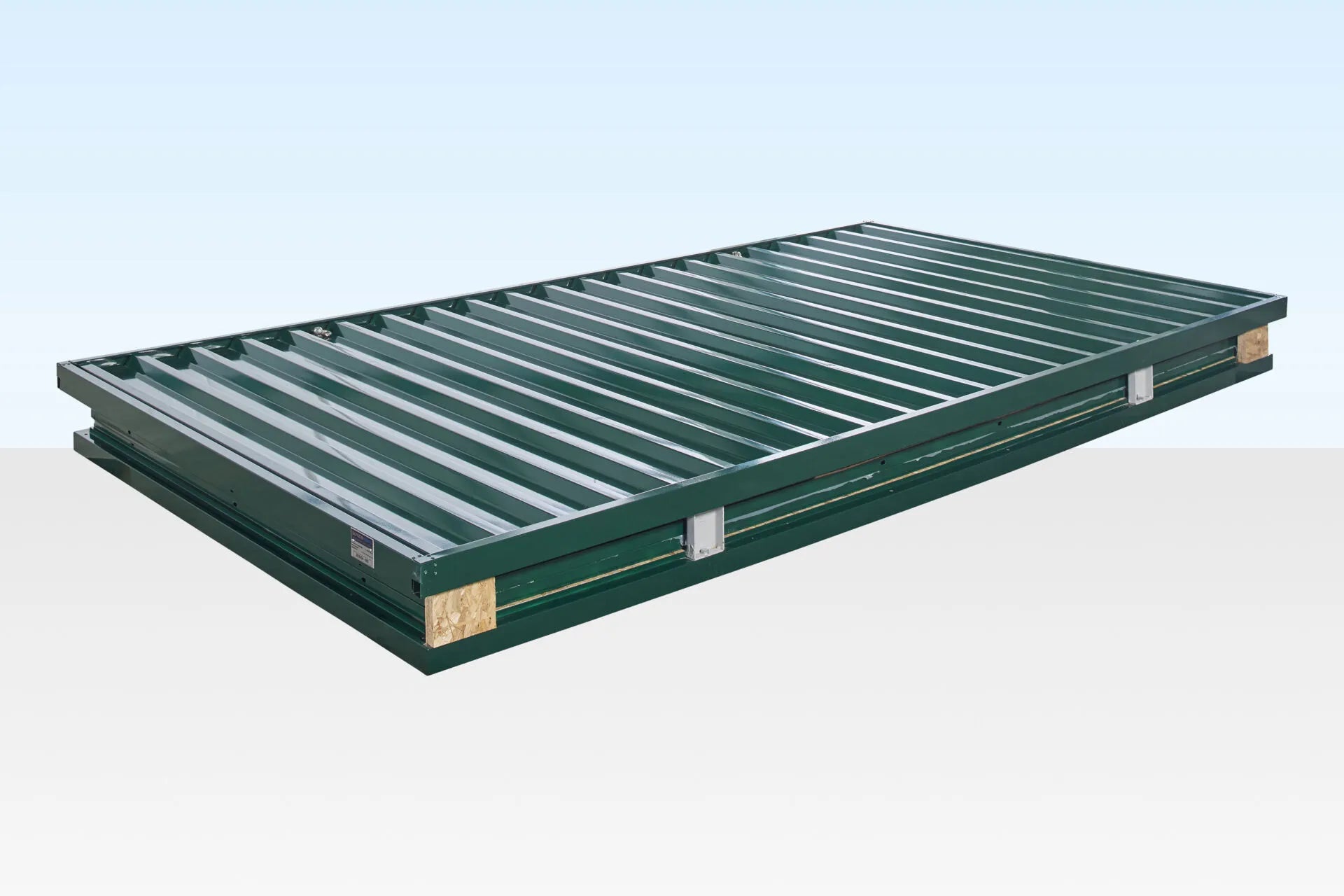 4m x 2.1m Powder Coated Flat Packed Store image 0