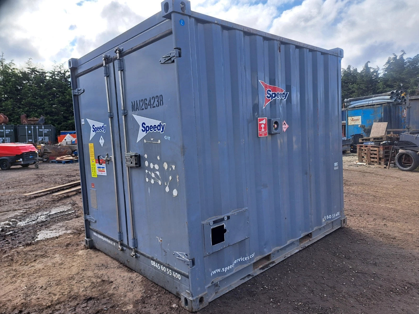 10ft Container Generator Chemical Store Bunded image 2