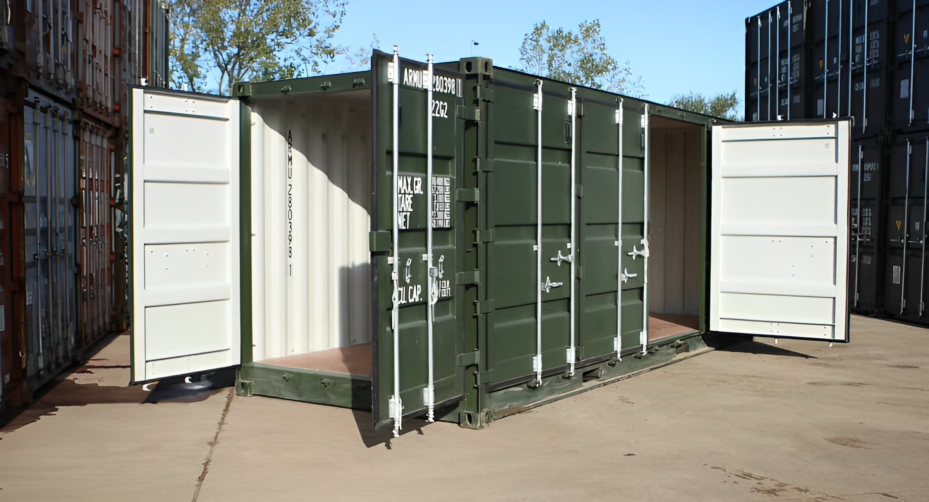 Used 20Ft Open Side / Full Side Access Container image 0
