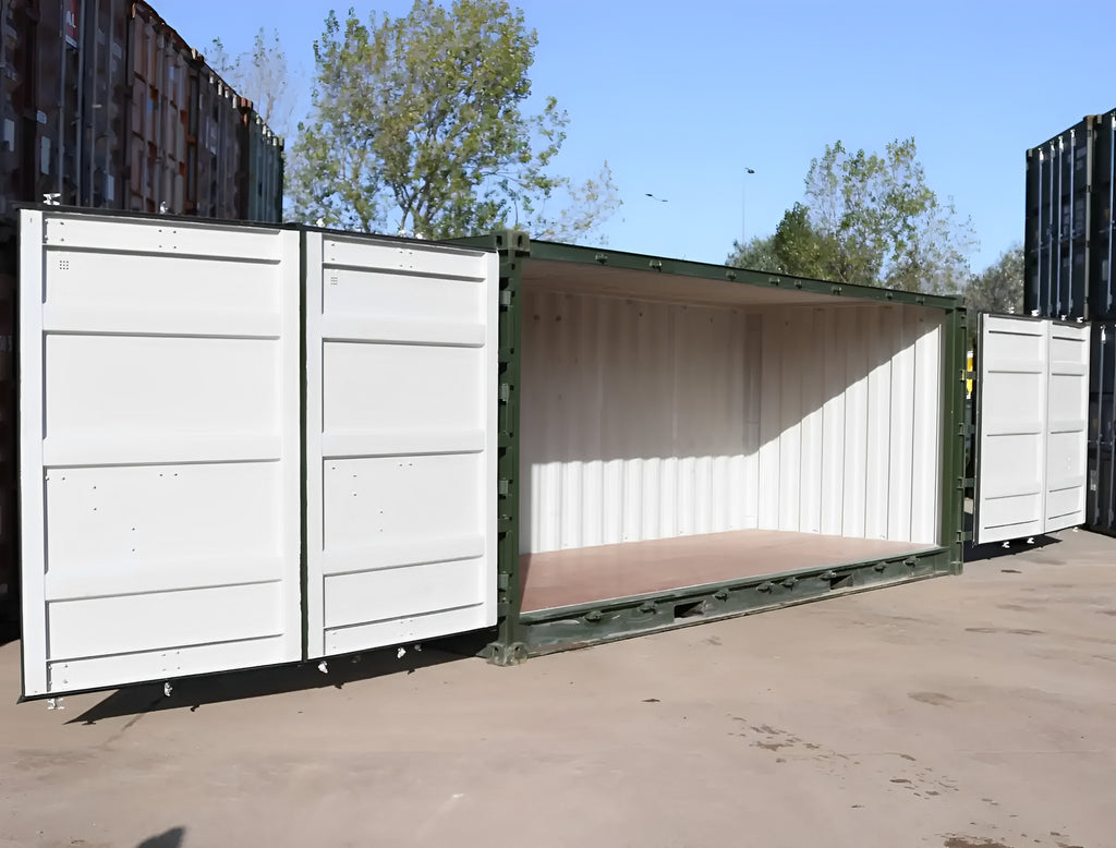 Used 20Ft Open Side / Full Side Access Container image 1