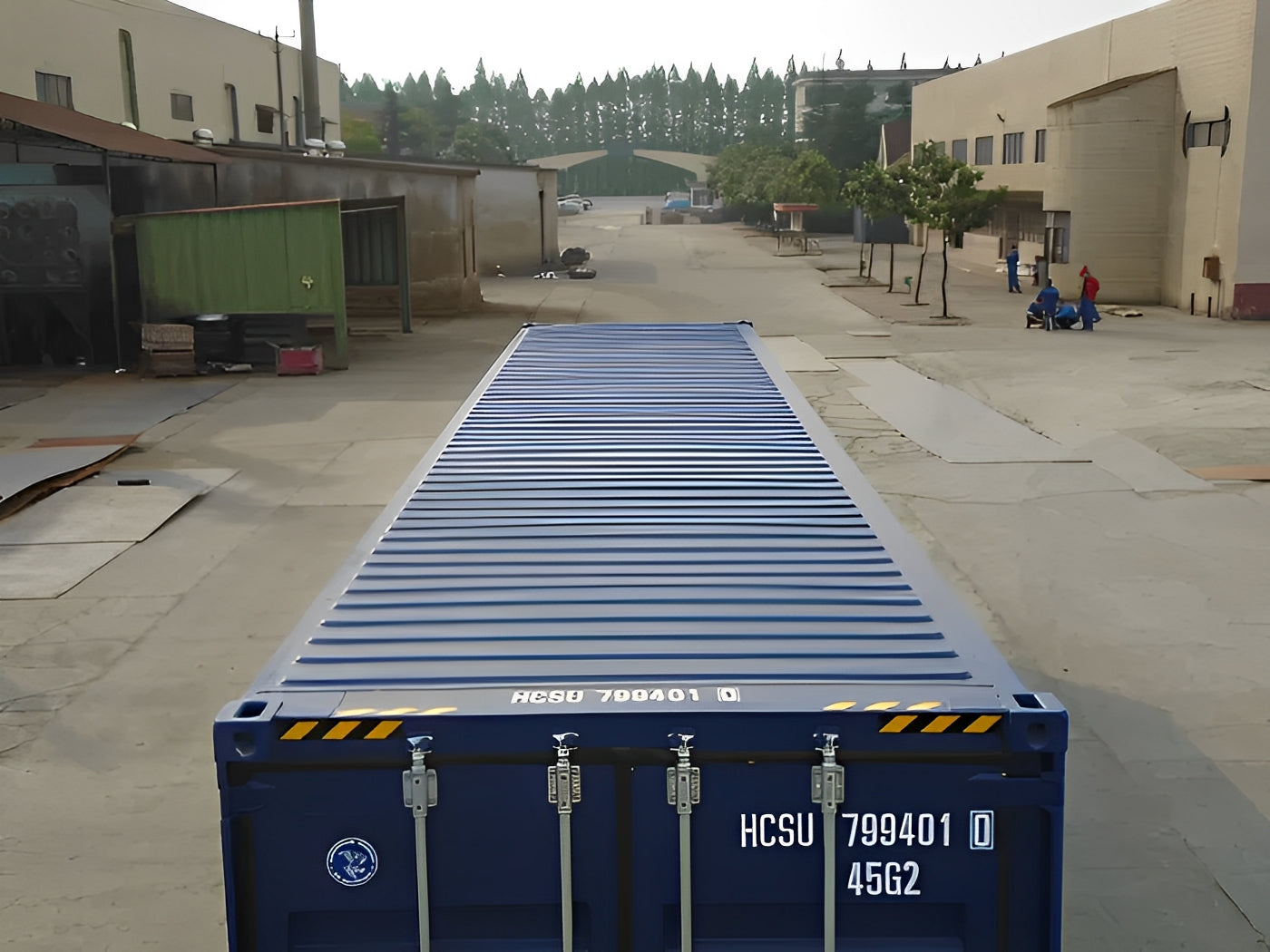 40Ft Full Side Access Container High Cube (9′ 6″ High) image 1