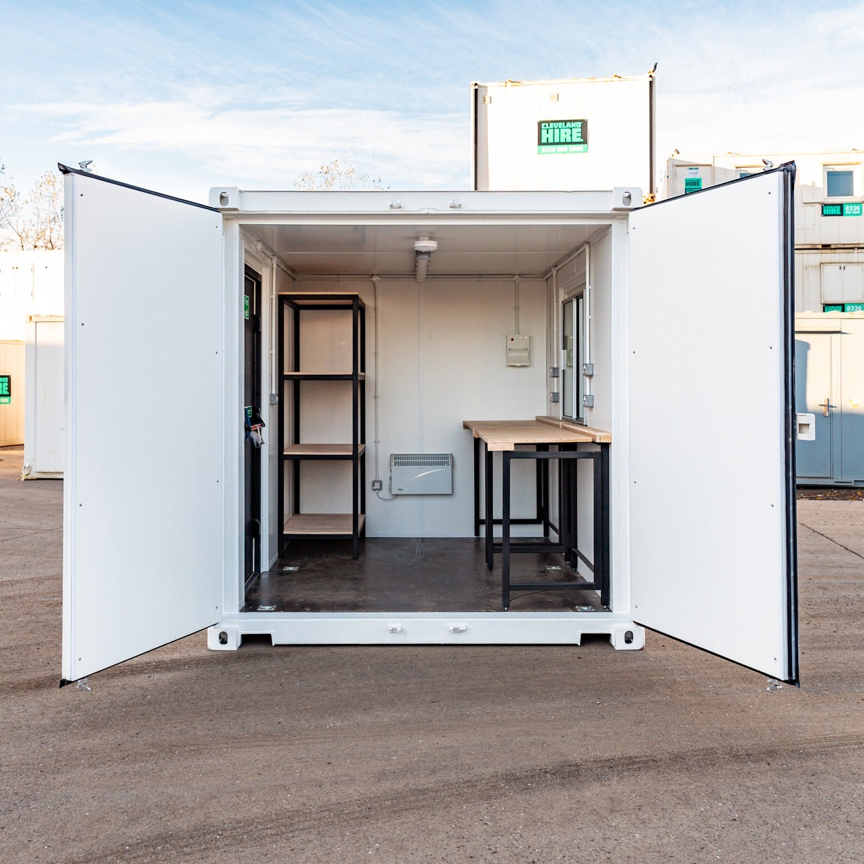 10ft Custom Workshop/Office Shipping Container image 0