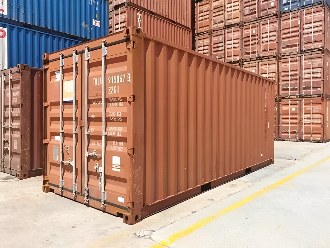 20Ft Used Shipping Container – Wind & Watertight image 0