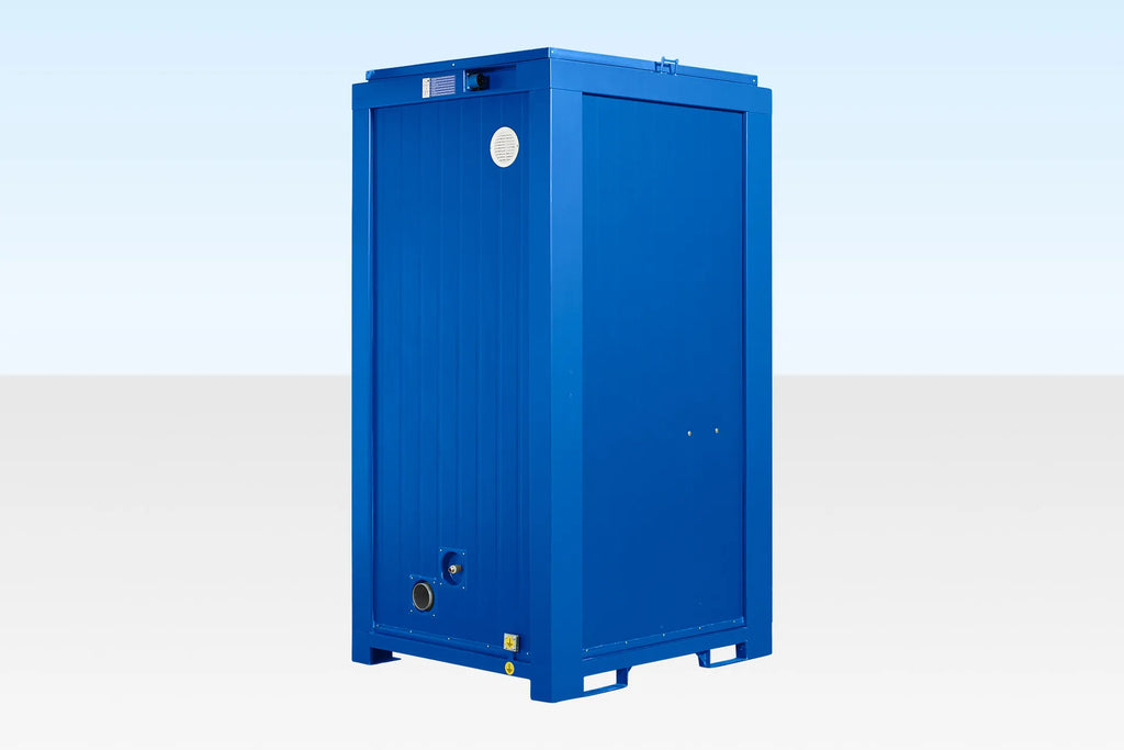 5Ft x 4Ft Single Mains Toilet (Blue) image 2