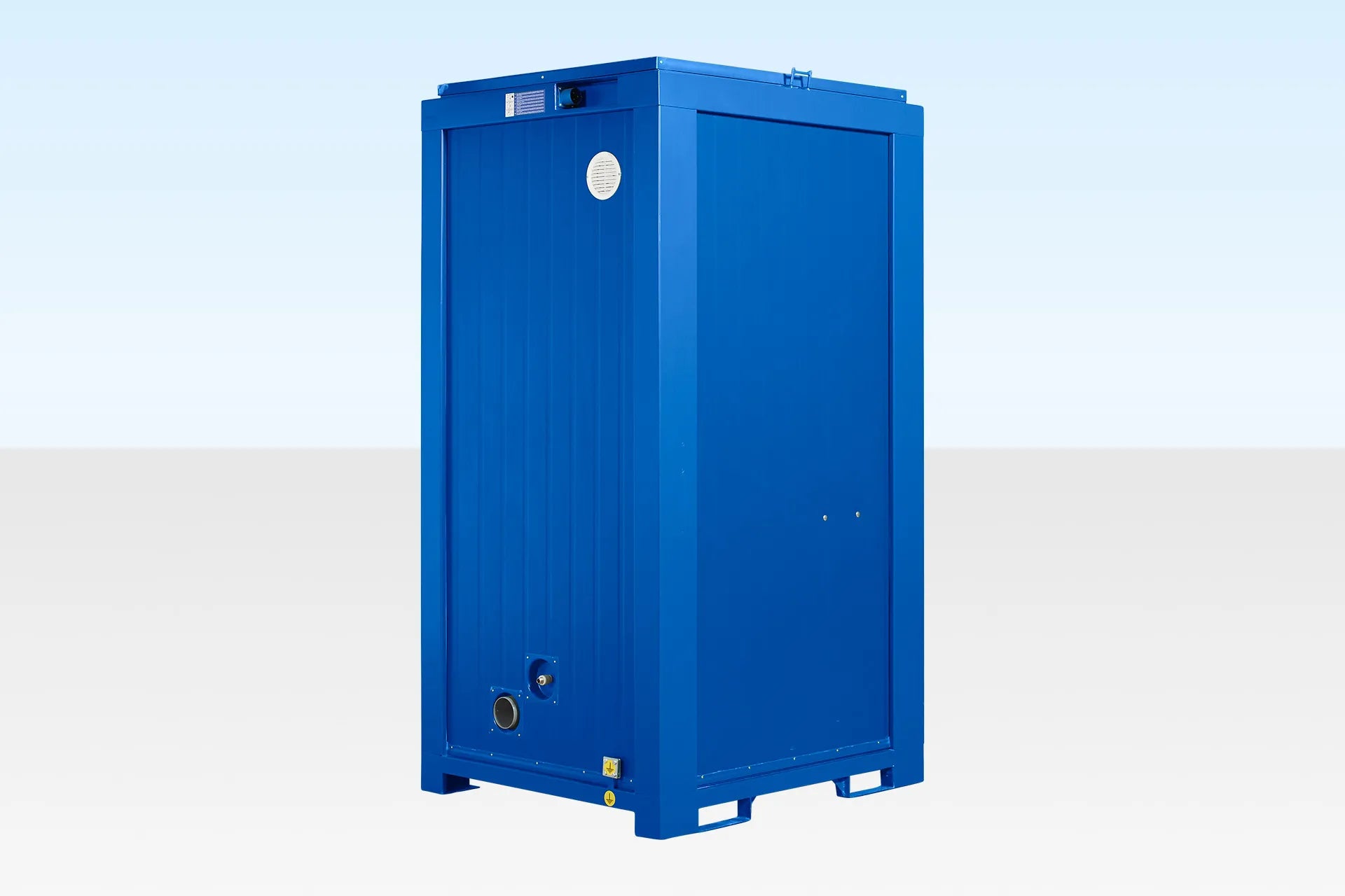5Ft x 4Ft Single Mains Toilet (Blue) image 2
