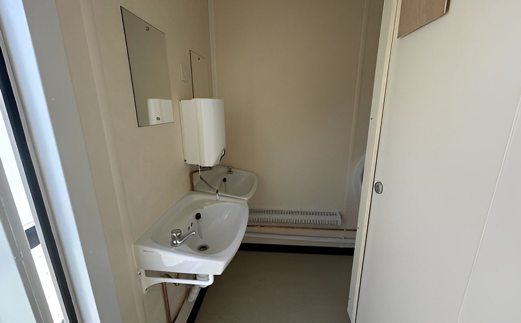 12Ft x 9Ft 2+1 Jackleg Toilet Cabin image 1