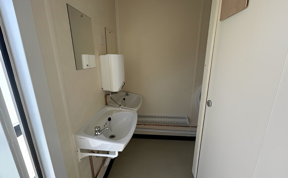 12Ft x 9Ft 2+1 Jackleg Toilet Cabin image 1
