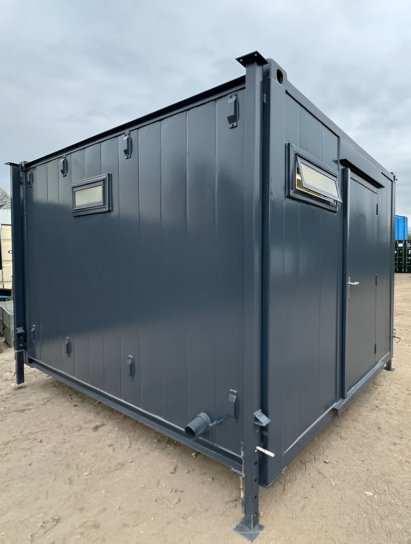 12 x 9ft Anti Vandal 2 + 1 Toilet Block image 3