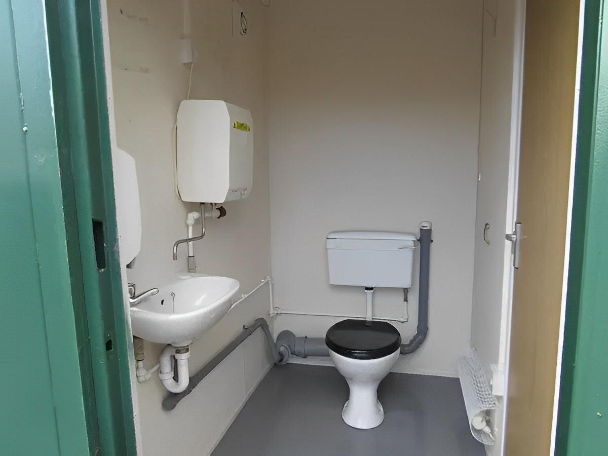 2+1 Steel Toilet Cabin 12Ft x 9Ft image 7