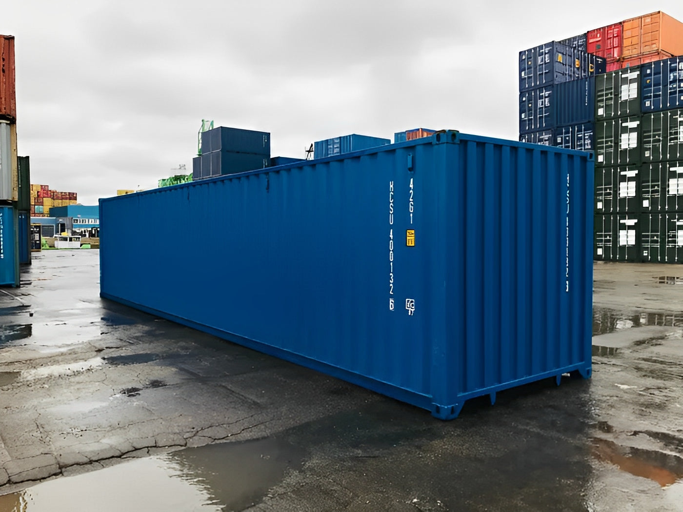 40ft Standard (One Trip) Shipping Container image 1
