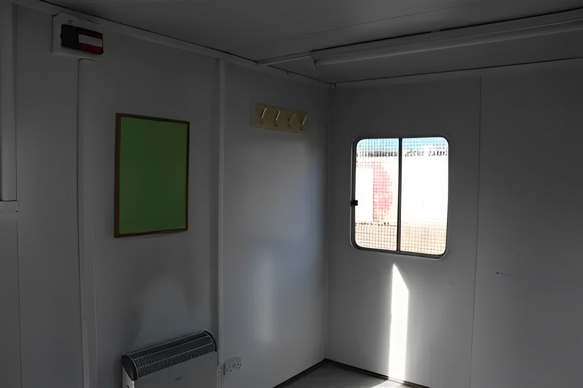 12Ft x 8Ft Steel Anti-Vandal Office Cabin image 3
