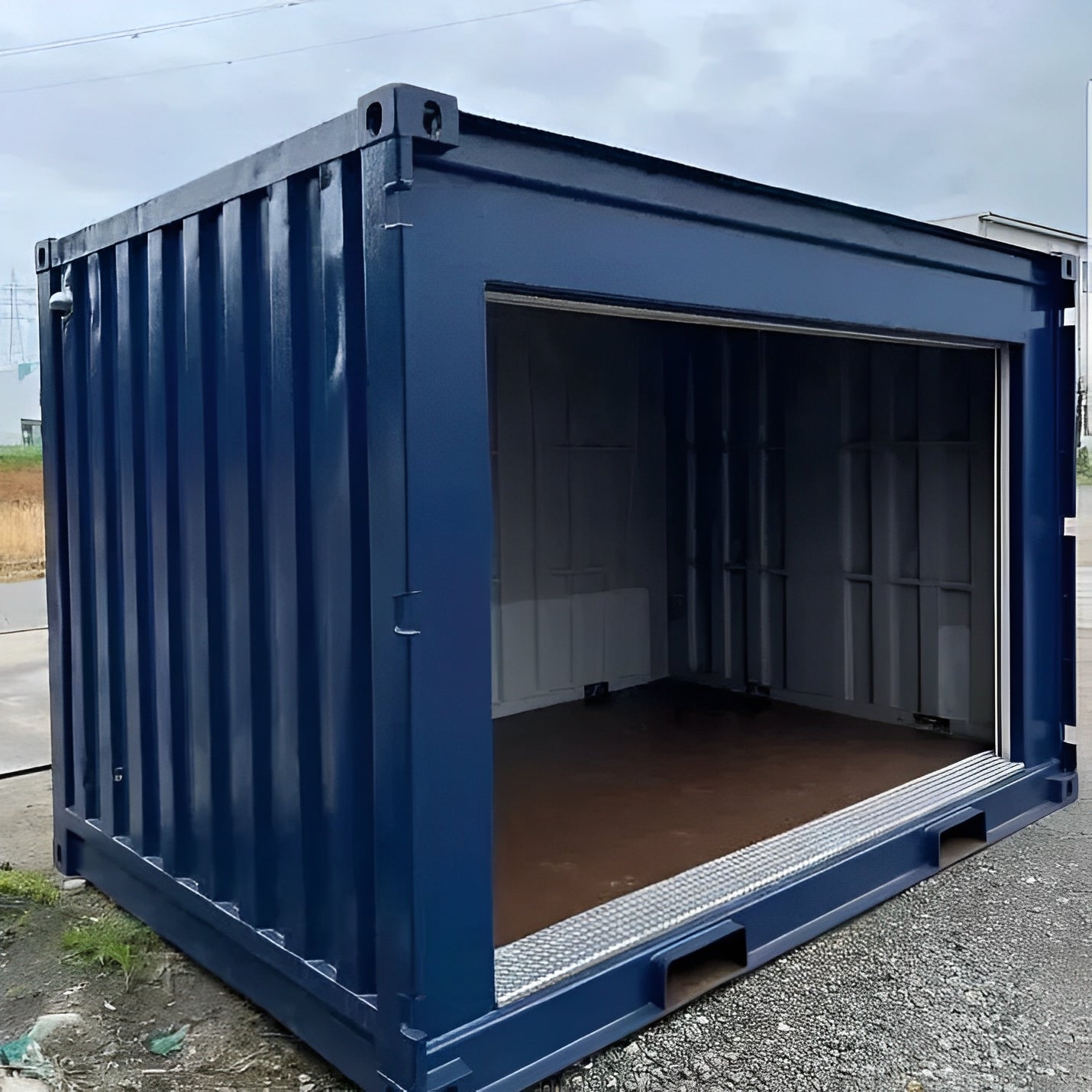 10ft Storage Container With Roll-Up Door image 1
