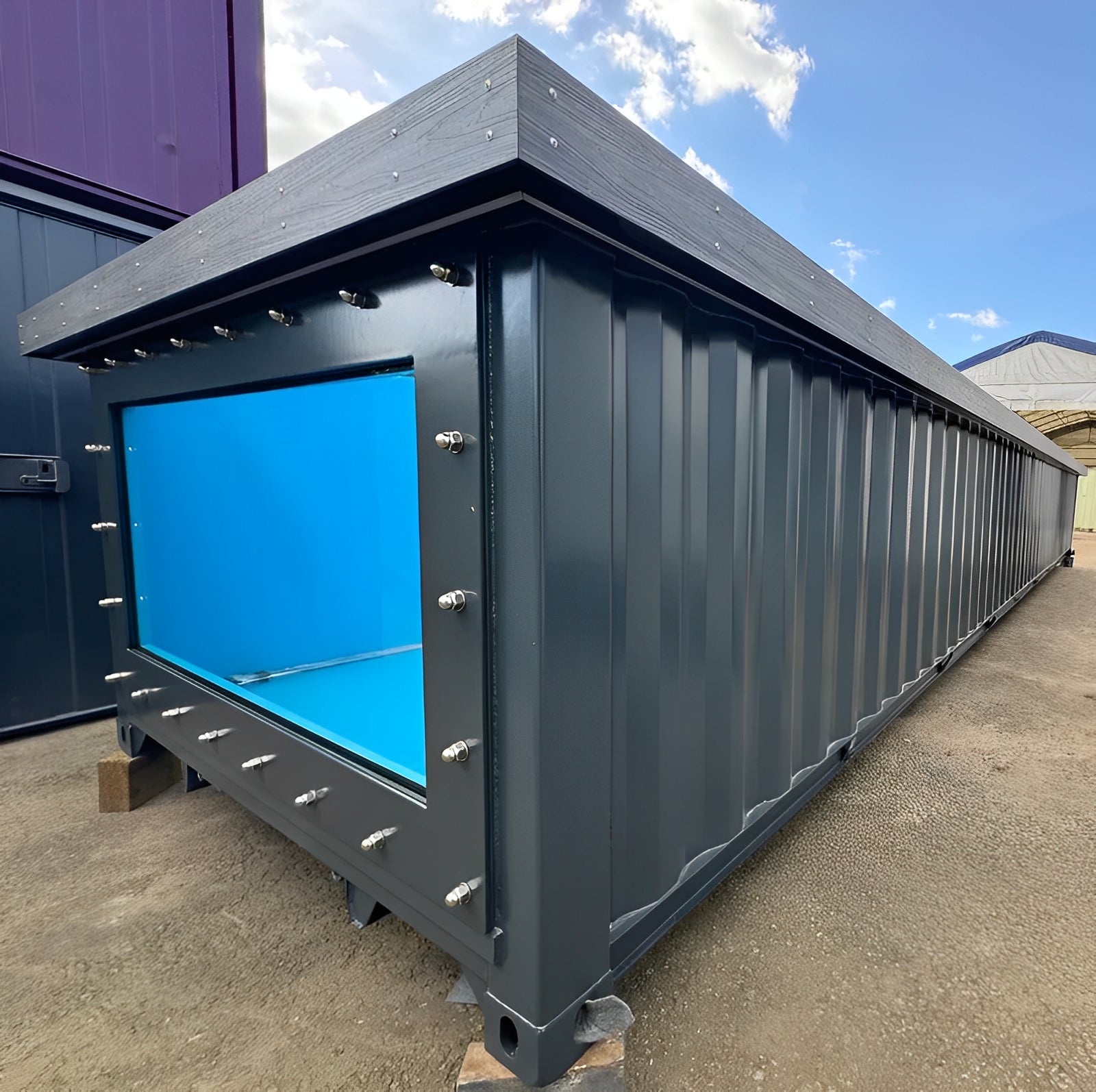 12M / 40ft Portable Container Swimming Pool | Ideal Outdoor Swimming Pool image 3