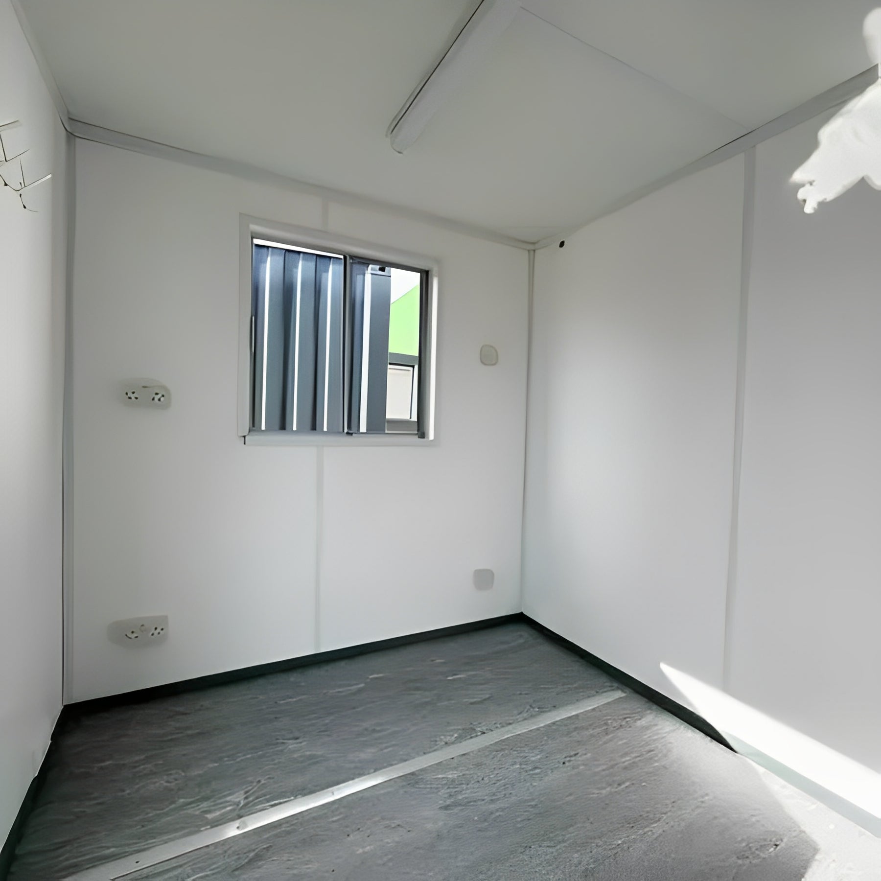 10ft × 8ft Shipping Container Office | Portable Anti-Vandal Building image 2