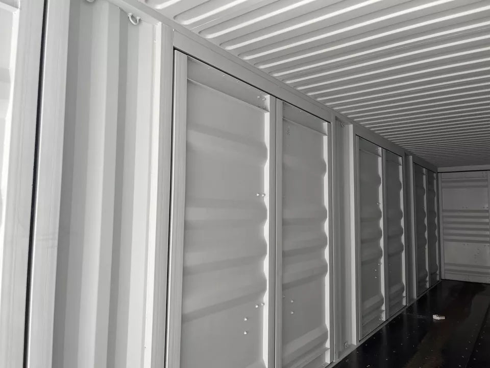 40FT High Cube Storage Shipping Container Conex w/4 Open Side Door 9.5′ Tall image 7