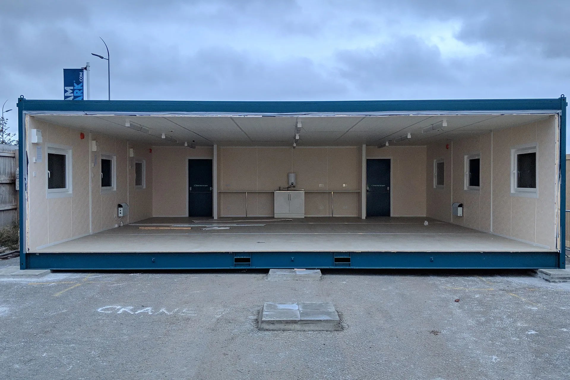 (3 Bay) Anti-Vandal Modular Building image 3